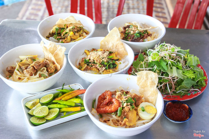 Mỳ Quảng Bà Vị là quán ăn sáng Đà Nẵng được nhiều người dân địa phương đánh giá cao