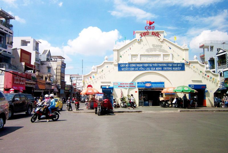 Chợ Thủ Đức là một trong những chợ đầu mối Sài Gòn lớn nhất