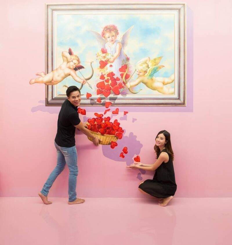 Love Zone - một khu trong bảo tàng nghệ thuật 3D Sài Gòn