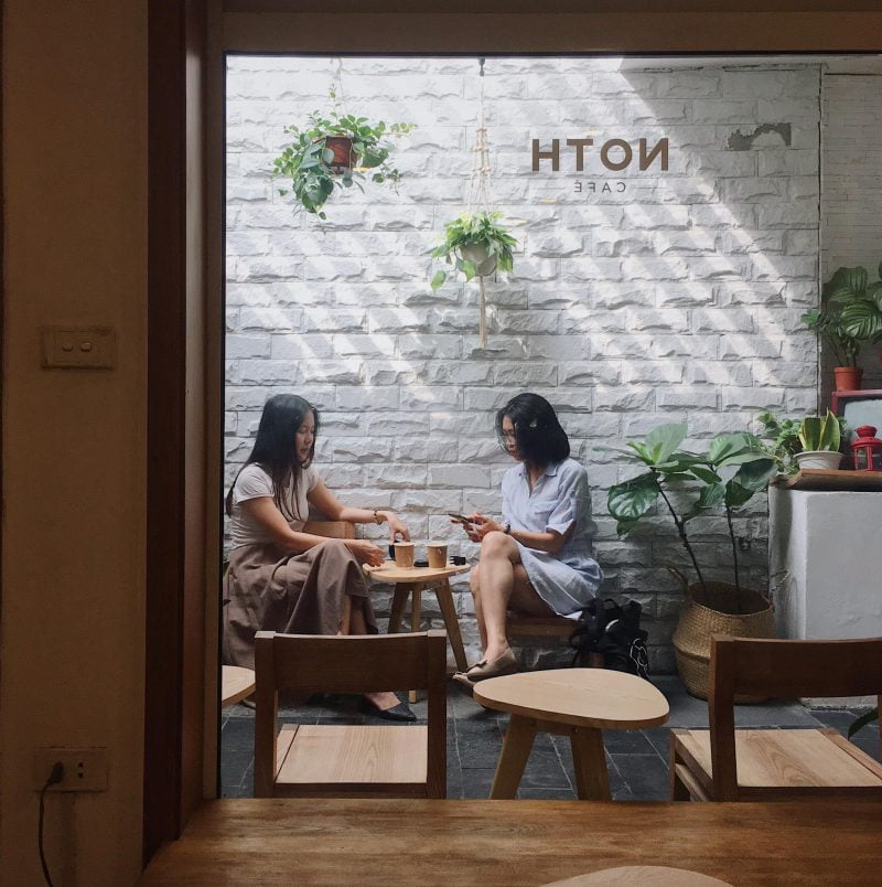 Check-in tại NOTH cafe vườn Hà Nội