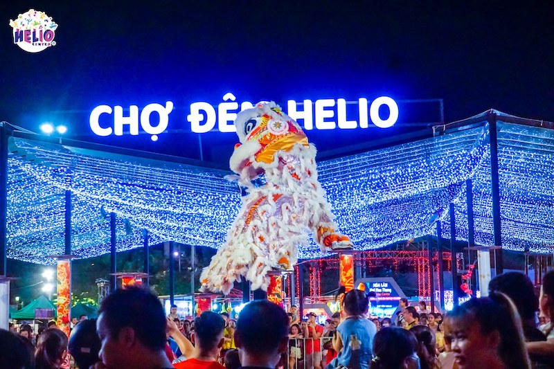 Chợ đêm lớn nhất Đà Nẵng - Helio Center