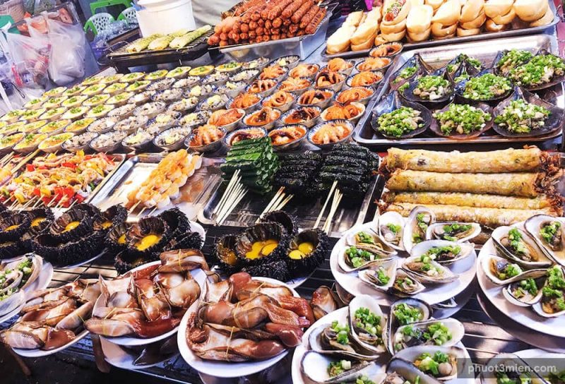 Ăn hải sản chợ Dương Đông Phú Quốc