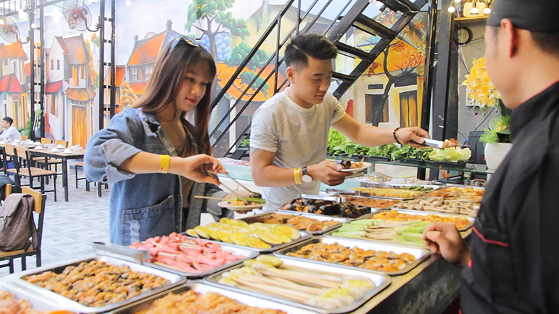 Alibaba Buffet nướng là địa chỉ thưởng thức buffet hải sản Đà Nẵng phù hợp với sinh viên