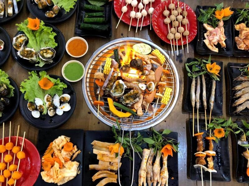 Hun Khói là quán buffet hải sản 118k tại Đà Nẵng