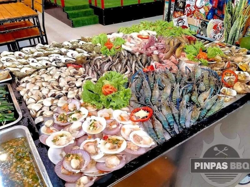 Pinpas BBQ Buffet là nhà hàng hải sản Đà Nẵng ngon luôn đông khách