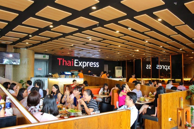 Nhà hàng Thái Express là một trong những nhà hàng bán món thái ngon ở quận 10