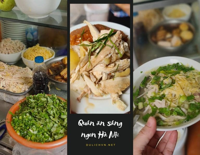 Top các quán ăn sáng ngon Hà Nội nổi tiếng