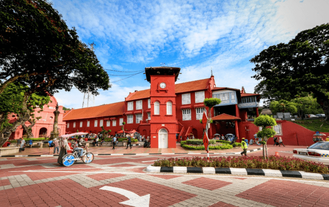 Quảng trường Hà Lan - Phố cổ Malacca Malaysia