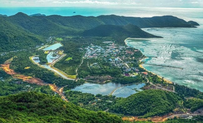 Toàn cảnh Côn Đảo trên không – Tour Du Lịch Côn Đảo 3 Ngày 2 Đêm