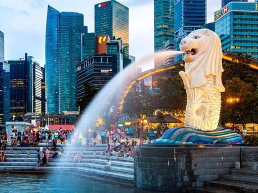 Merlion Park – Biểu tượng sư tử biển của người dân Singapore