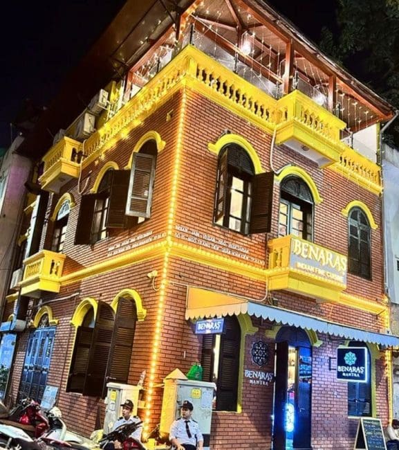 Kiến trúc Nhà Hàng Ấn Độ Tại Hà Nội BENARAS Mantra