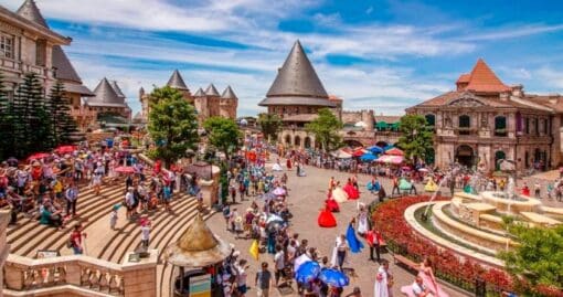 Công viên giải trí Fantasy Park Tour Bà Nà 3 ngày 2 đêm nghỉ dưỡng tại Làng Pháp