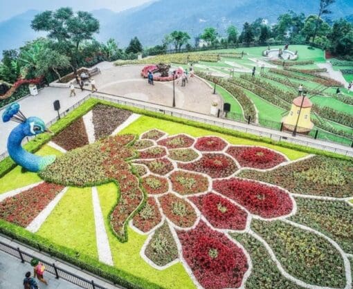 Vườn hoa Le Jardin D'Amour Tour Bà Nà 3 ngày 2 đêm nghỉ dưỡng tại Làng Pháp