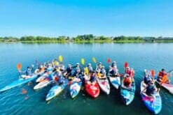 chèo SUP trên sông Hương Tour Đà Nẵng 4 ngày 3 đêm Hội An Huế động Thiên Đường