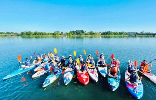 chèo SUP trên sông Hương Tour Đà Nẵng 4 ngày 3 đêm Hội An Huế động Thiên Đường