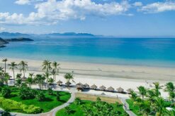 dạo chơi trên bãi biển Nha Trang được mệnh danh là một trong những bãi biển đẹp nhất Việt Nam