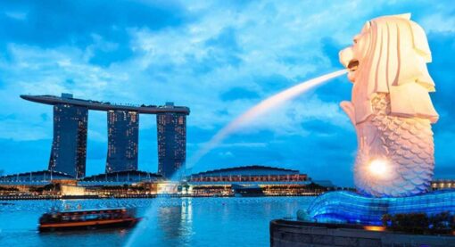 Merlion Park - tour đà nẵng singapore 5 ngày 4 đêm