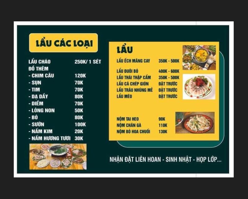 Quán nhậu Dũng Béo – quán nhậu bình dân Quận 12