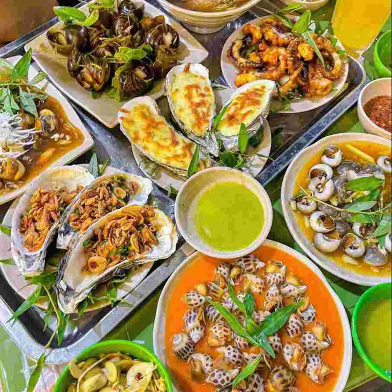 Quán Ốc Quỳnh - quán ăn phú nhuận