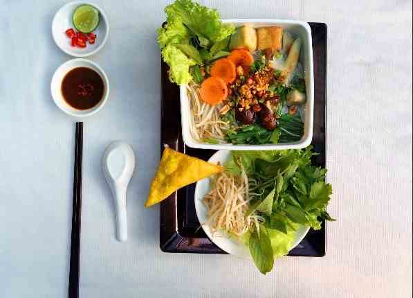 Hủ tiếu chay The Rice Vegan Tân Thới Nhất ở Quận 12