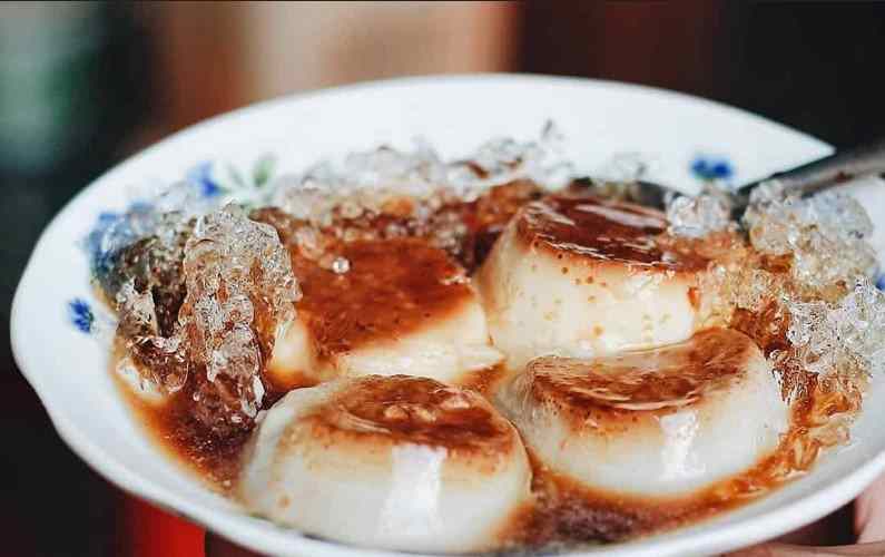 Bánh flan cà phê sữa – món ngon Quận 12