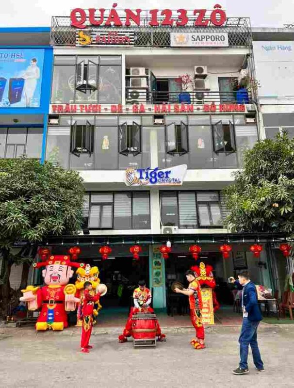 Quán nhậu Bắc Ninh Nhà hàng 123 Zô