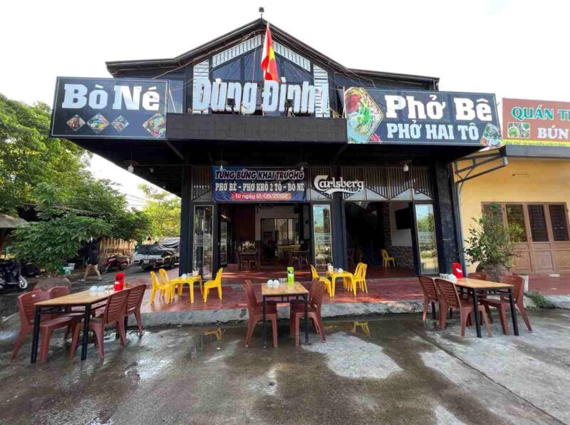 Quán nhậu bê thui Đùng Đình - quán nhậu đồng hới