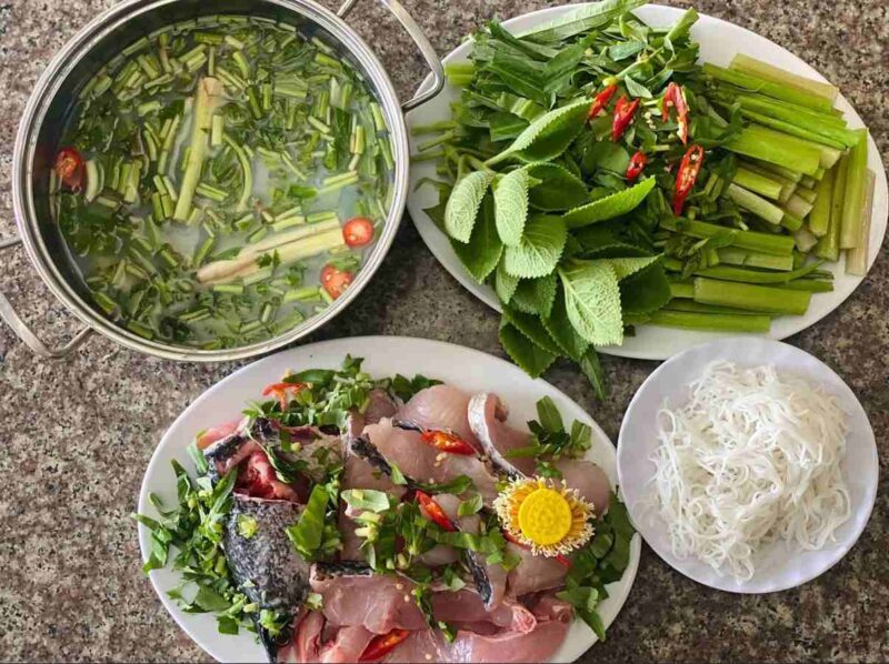 Quán ăn Ba Sanh - Hương vị quê nhà, không gian xanh mát tại Tam Nông