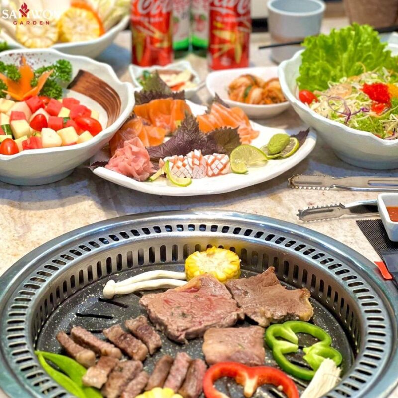 Samwon Garden Hà Tĩnh - Hương vị Hàn Quốc chuẩn vị, giá cả phải chăng
