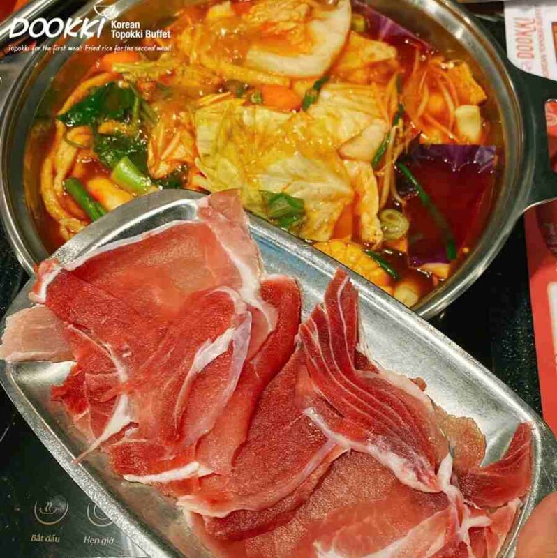 DOOKKI – Buffet Trà Vinh Chất Lượng Đa Dạng Món