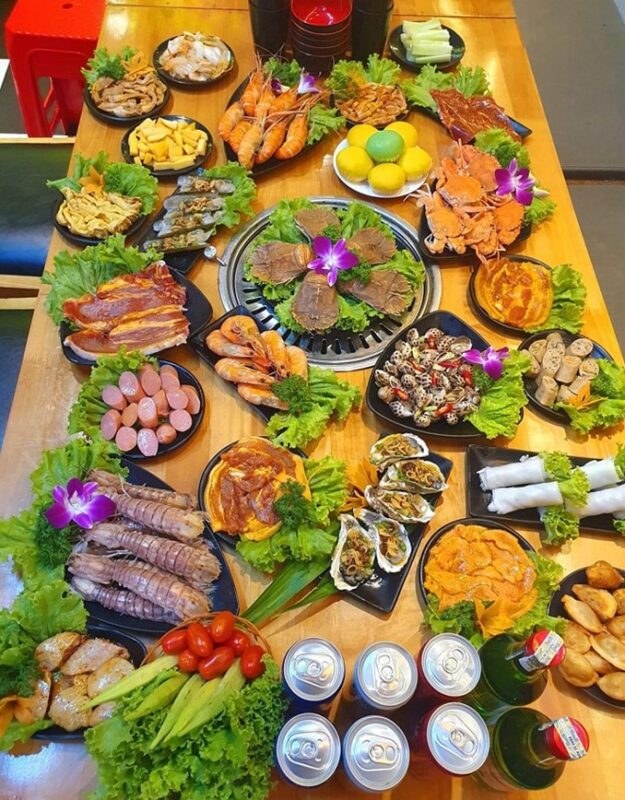 Nướng Tự Sướng 2: Buffet Hải Sản Ngon, Giá Rẻ Tại Thanh Hóa