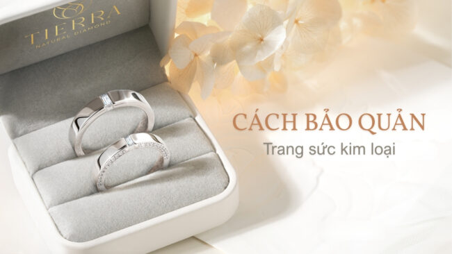 Cách bảo quản trang sức kim loại sáng bóng