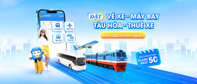 Vexere: Giải Pháp "Một Chạm" Kết Nối Mọi Hành Trình