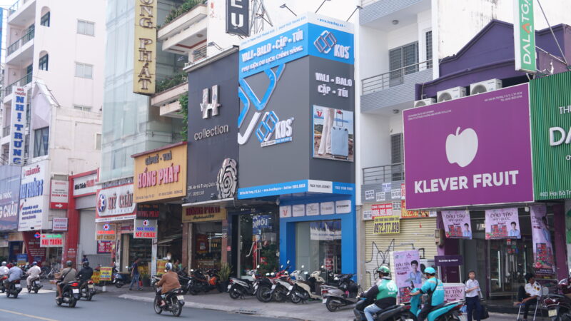Ảnh: Hệ thống phân phối vali tuyển chọn quốc tế cho thị trường Việt, KOS Shop.
