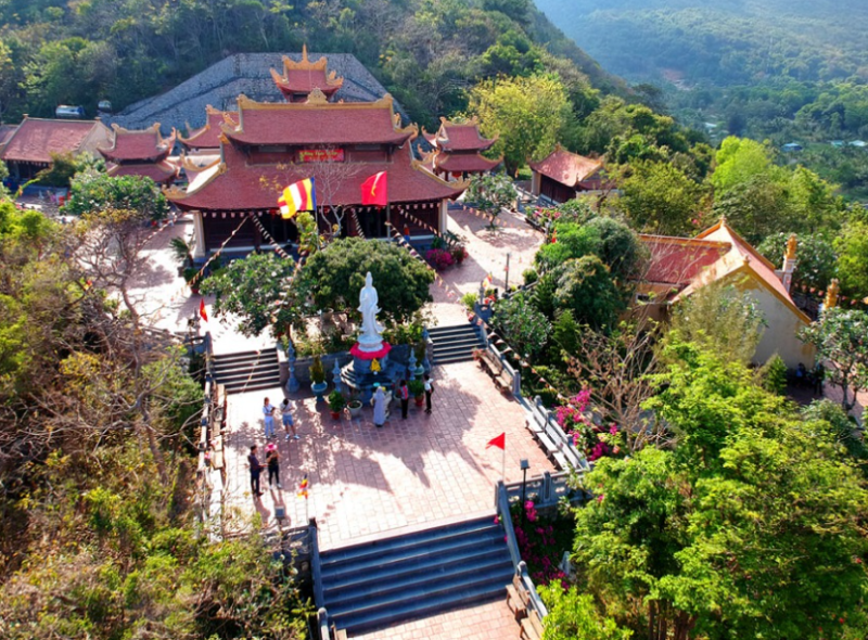 Vân Sơn Tự – Chùa Núi Một
